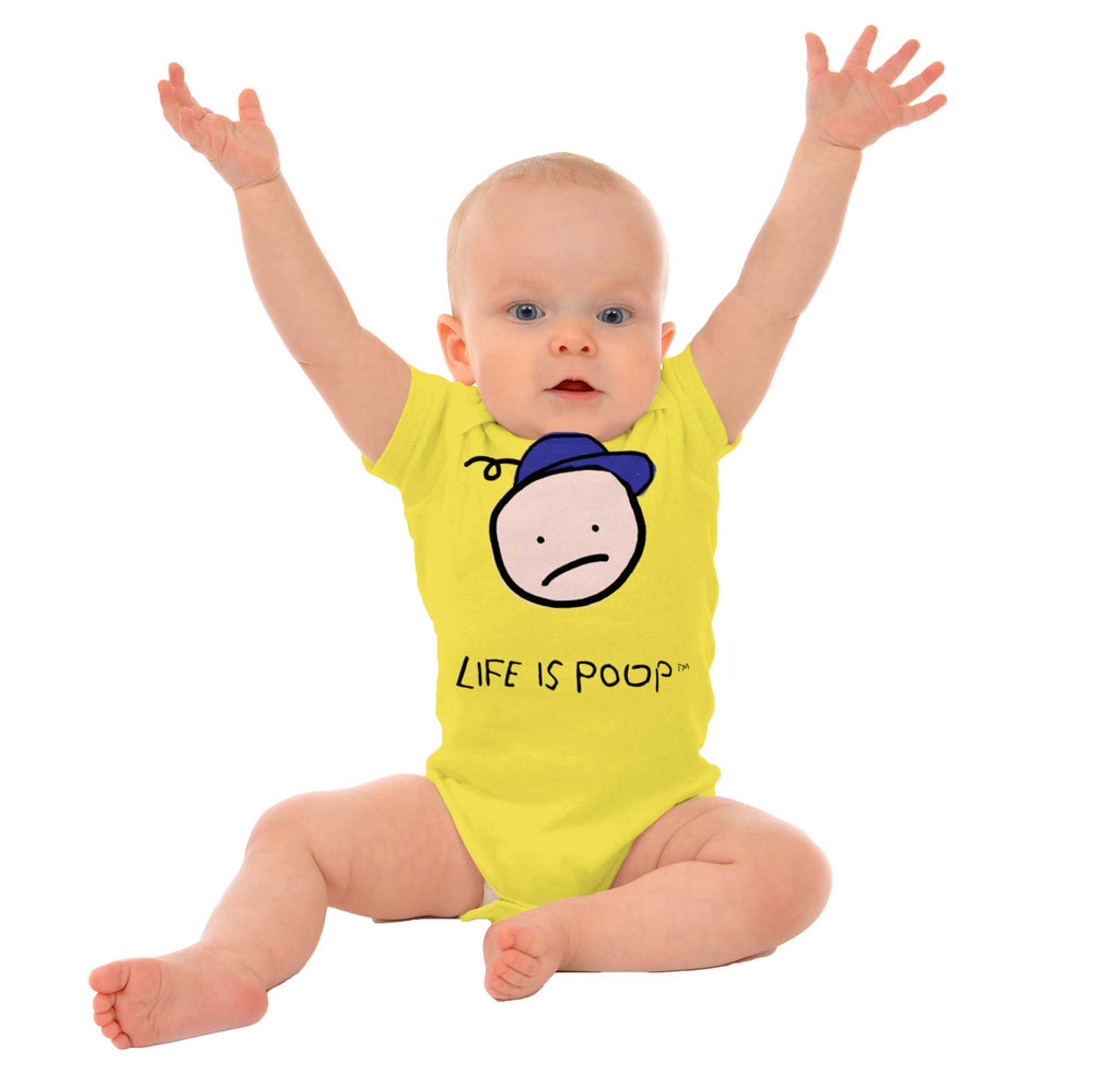 Boy Logo Romper Bodysuit-Direct To Garment Print-Brisco Baby