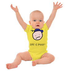 Boy Logo Romper Bodysuit-Direct To Garment Print-Brisco Baby