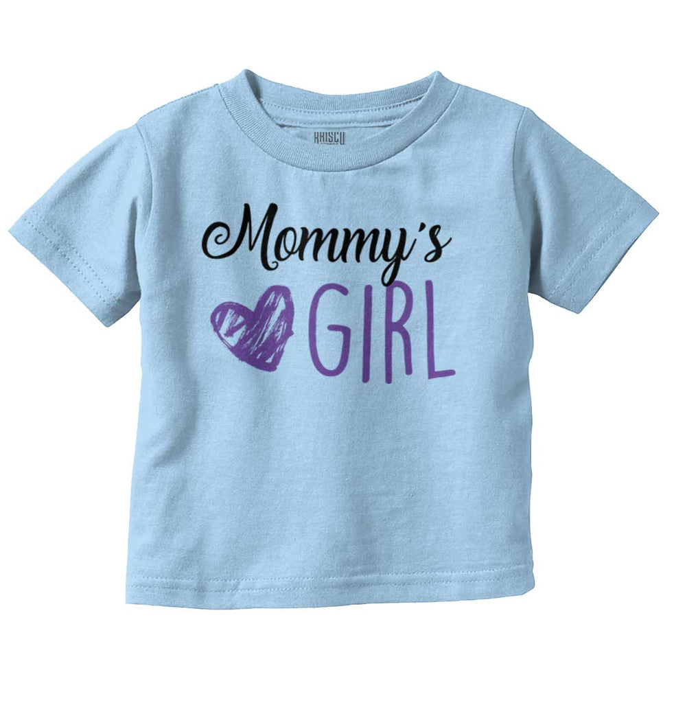 Mommy's Girl Infant Toddler T Shirt-Direct To Garment Print-Brisco Baby