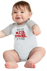 Tit Faced Raglan Romper Bodysuit-Direct To Garment Print-Brisco Baby