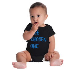 The Chosen One Romper Bodysuit-Direct To Garment Print-Brisco Baby