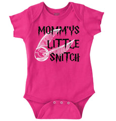 Mommy's Little Snitch Romper Bodysuit-Direct To Garment Print-Brisco Baby
