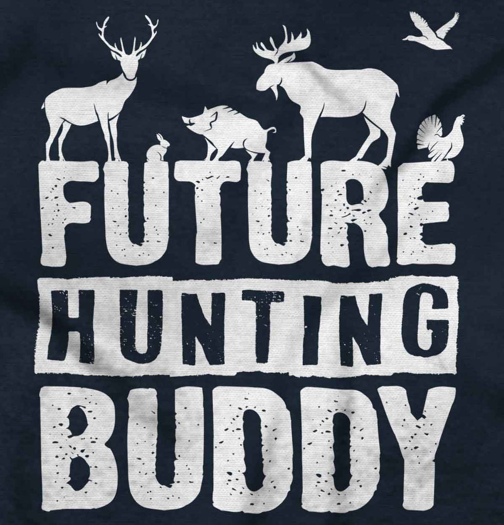 Future Deer Hunting Bud Toddler Pullover Hoodie-Direct To Garment Print-Brisco Baby