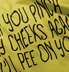 I'll Pee on You Romper Bodysuit-Direct To Garment Print-Brisco Baby