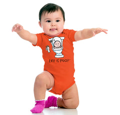Baby Toilet Romper Bodysuit-Direct To Garment Print-Brisco Baby