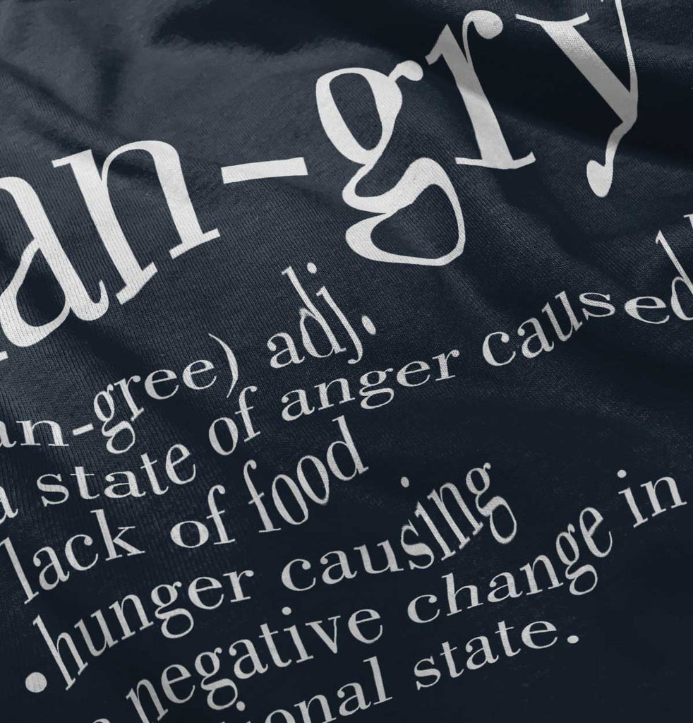 Hangry Definition Infant Toddler T Shirt-Direct To Garment Print-Brisco Baby