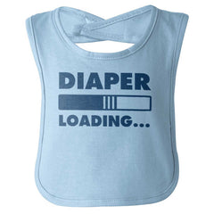 Loading Diaper Infant Baby Bib-Direct To Garment Print-Brisco Baby