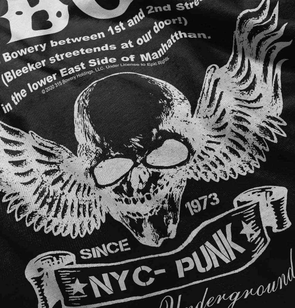 CBGB Concert Romper Bodysuit-Direct To Garment Print-Brisco Baby