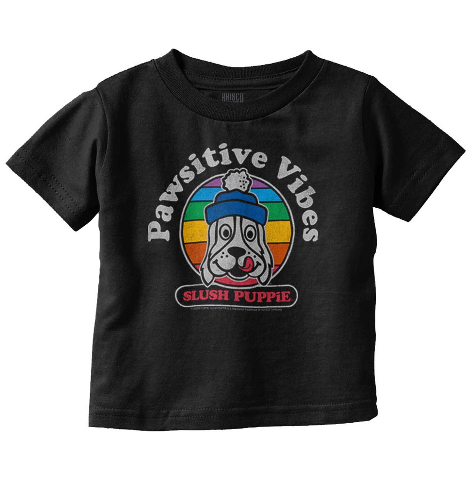 Pawsitive Vibes Infant Toddler T Shirt-Direct To Garment Print-Brisco Baby