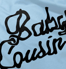 Baby Cousin Infant Baby Bib-Direct To Garment Print-Brisco Baby