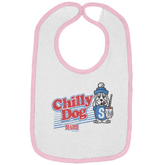 Chilly Dog Trimmed Colored Velcro Bib-Direct To Garment Print-Brisco Baby