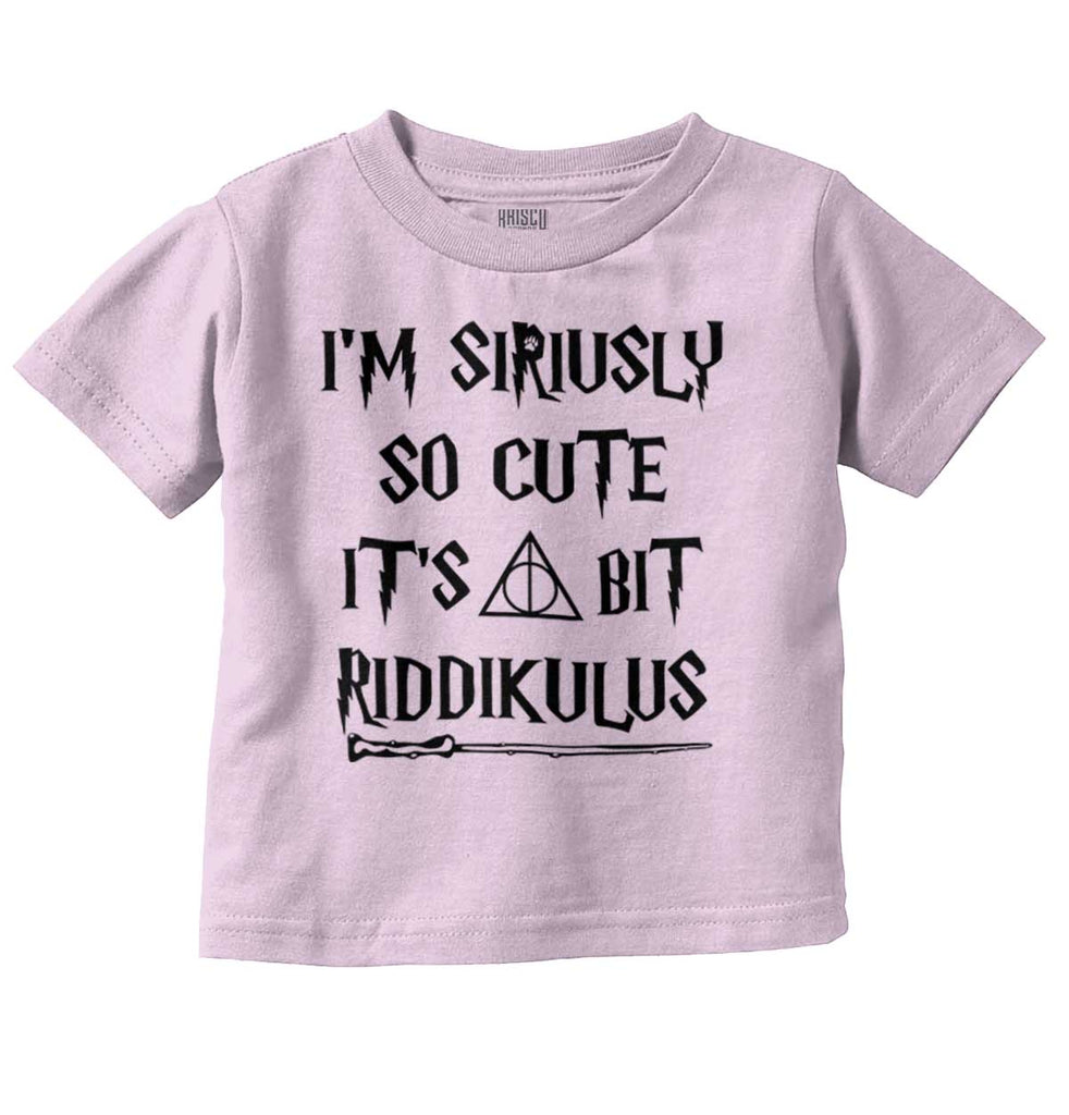 Seriusly Cute Infant Toddler T Shirt-Direct To Garment Print-Brisco Baby