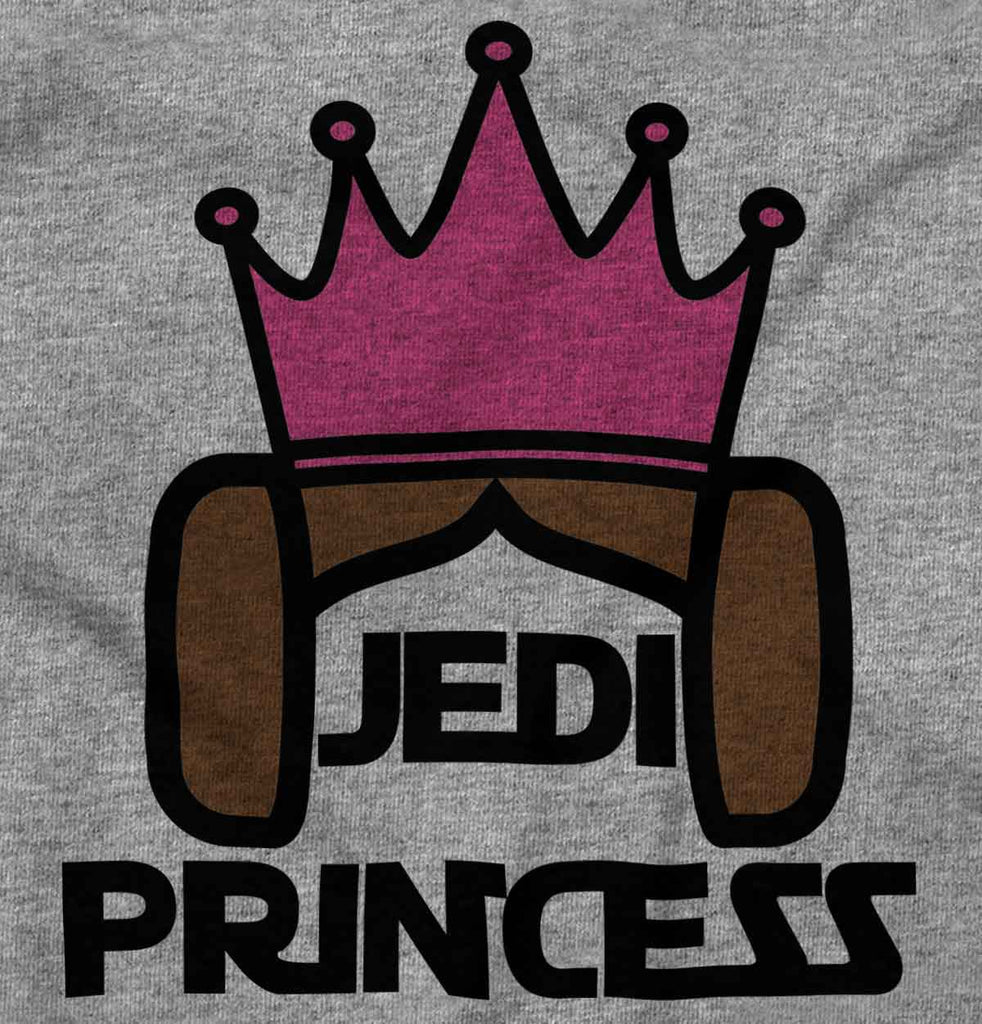 Leia Princess Infant Toddler T Shirt-Direct To Garment Print-Brisco Baby