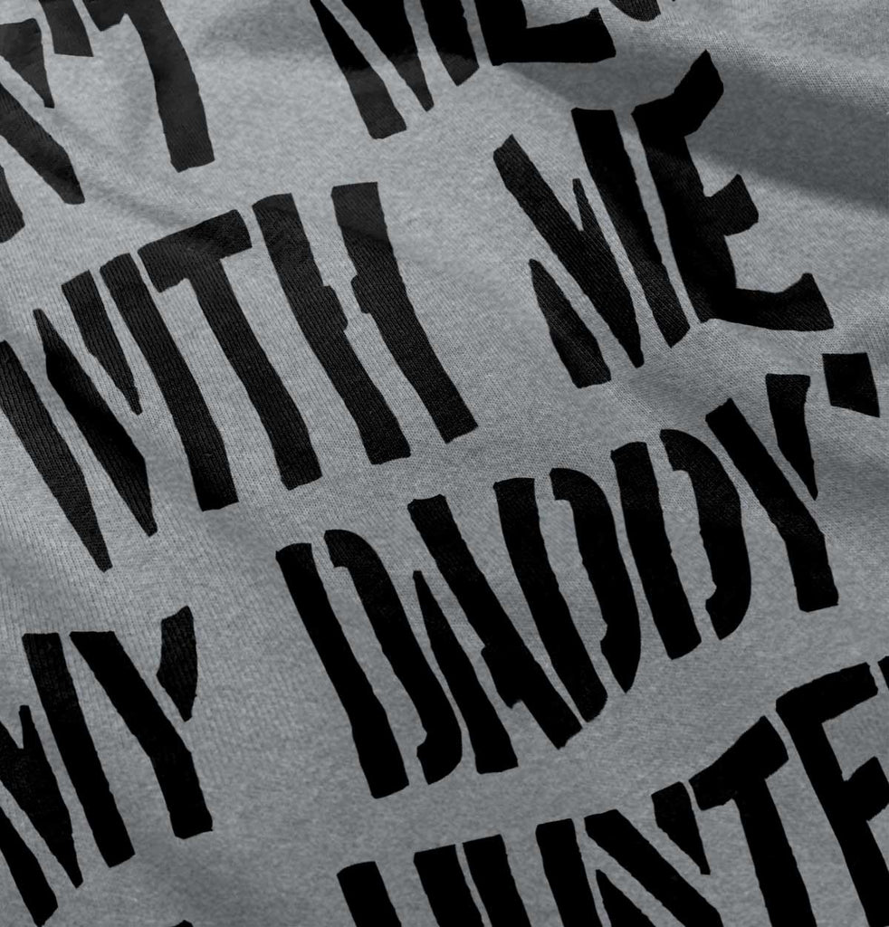 Daddy's A hunter Romper Bodysuit-Direct To Garment Print-Brisco Baby