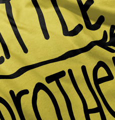 Little Brother Romper Bodysuit-Direct To Garment Print-Brisco Baby