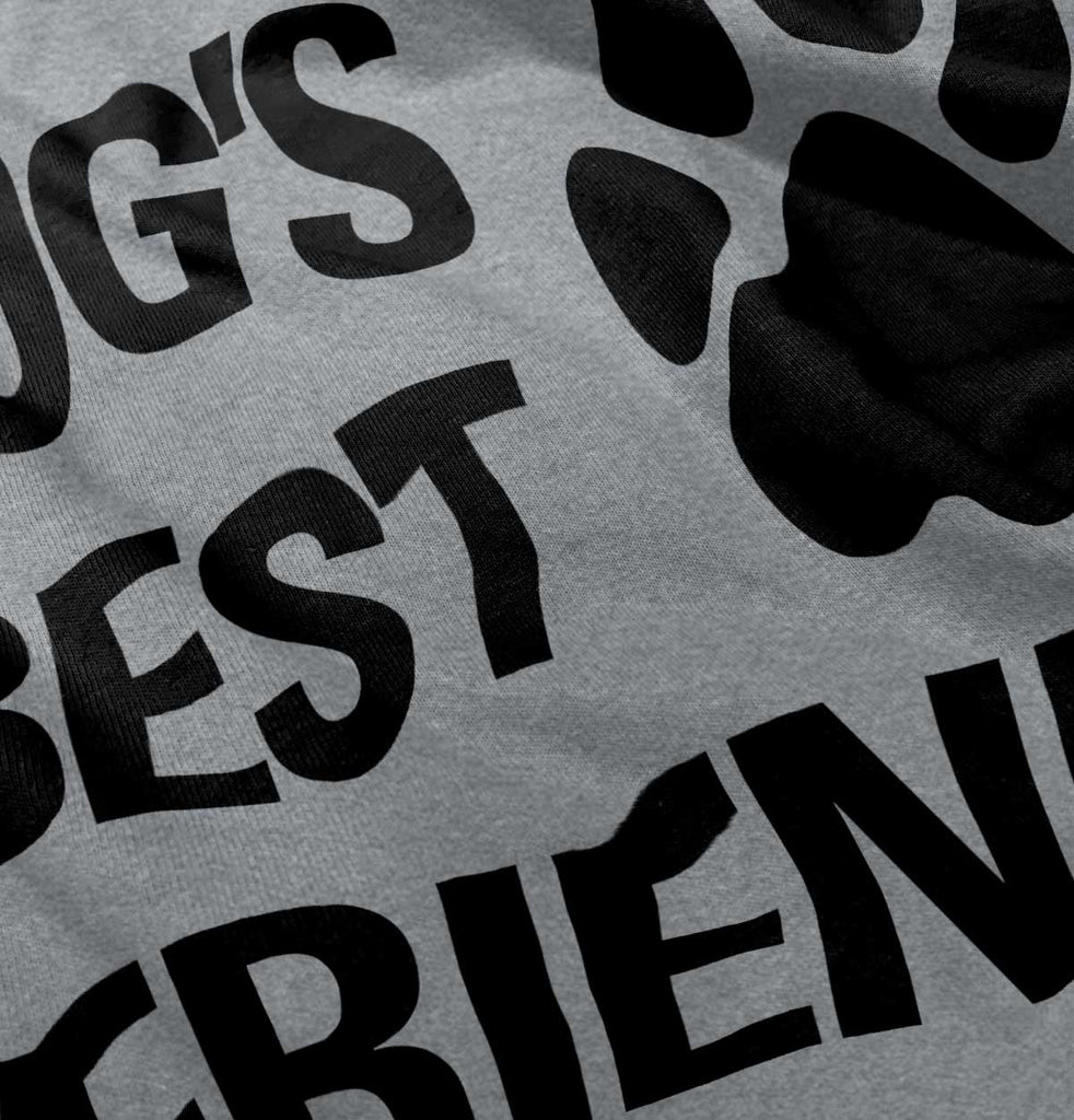 Dog's Best Friend Romper Bodysuit-Direct To Garment Print-Brisco Baby