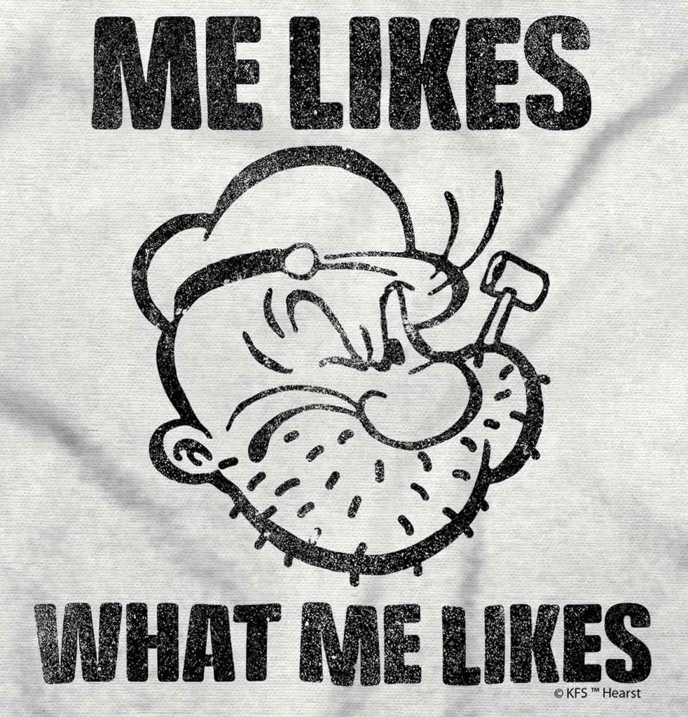 What Me Likes Trimmed White Snap Bib-Direct To Garment Print-Brisco Baby