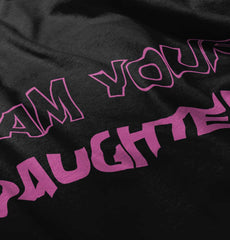 I Am Your Daughter Toddler Football Jersey Tee-Direct To Garment Print-Brisco Baby