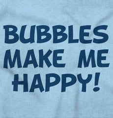 Bubbles Infant Toddler T Shirt-Direct To Garment Print-Brisco Baby