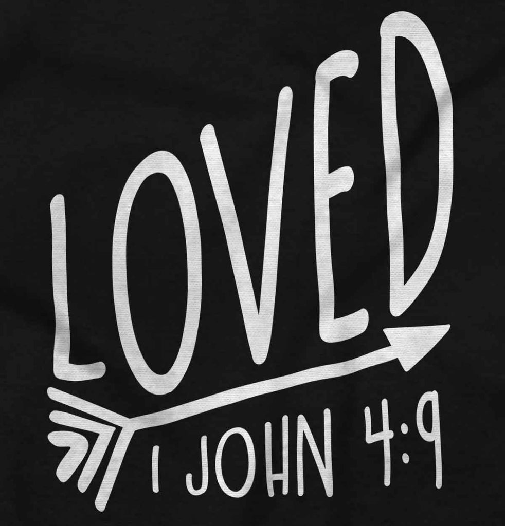 Loved Raglan Romper Bodysuit-Direct To Garment Print-Brisco Baby