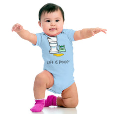 Potty Train Romper Bodysuit-Direct To Garment Print-Brisco Baby