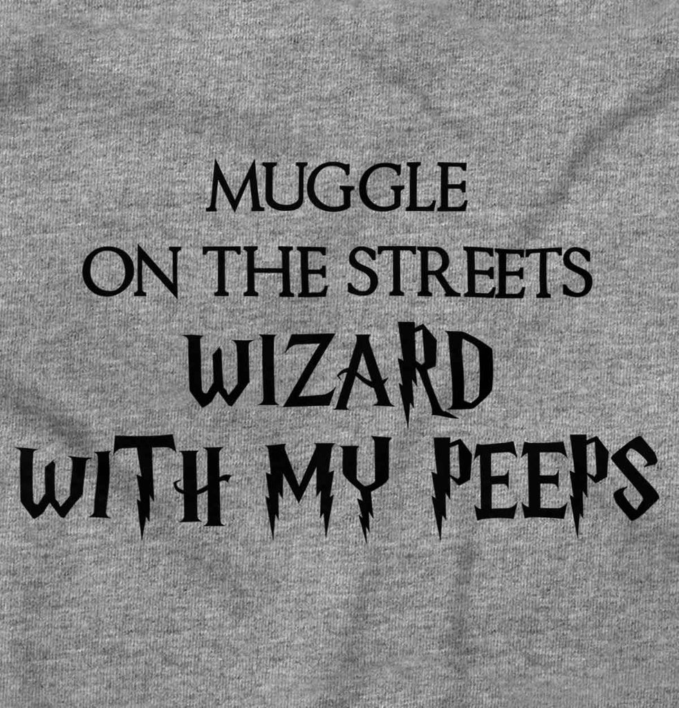 Wizard With My Peeps Romper Bodysuit-Direct To Garment Print-Brisco Baby