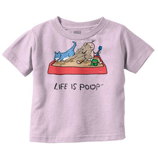 Dog Sandbox Infant Toddler T Shirt-Direct To Garment Print-Brisco Baby
