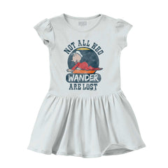 Sweet Pea Wander Solid Baby Infant Dress-Direct To Garment Print-Brisco Baby