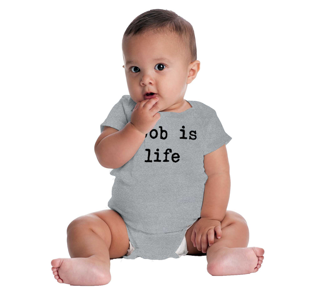 Boob Is Life Romper Bodysuit-Direct To Garment Print-Brisco Baby
