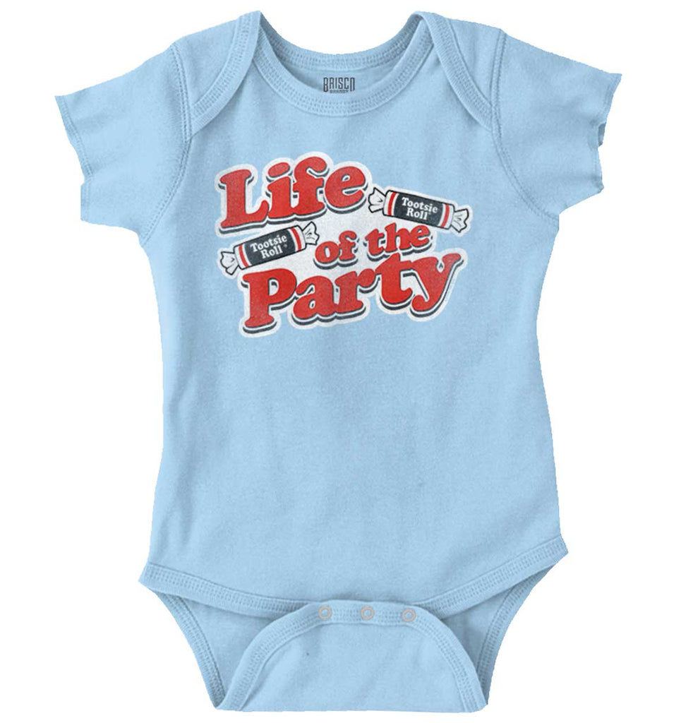 Life Of The Party Romper Bodysuit-Direct To Garment Print-Brisco Baby