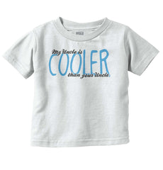 Uncle Cooler Than Yours Infant Toddler T Shirt-Direct To Garment Print-Brisco Baby