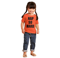 Nap So Hard Infant Toddler T Shirt-Direct To Garment Print-Brisco Baby
