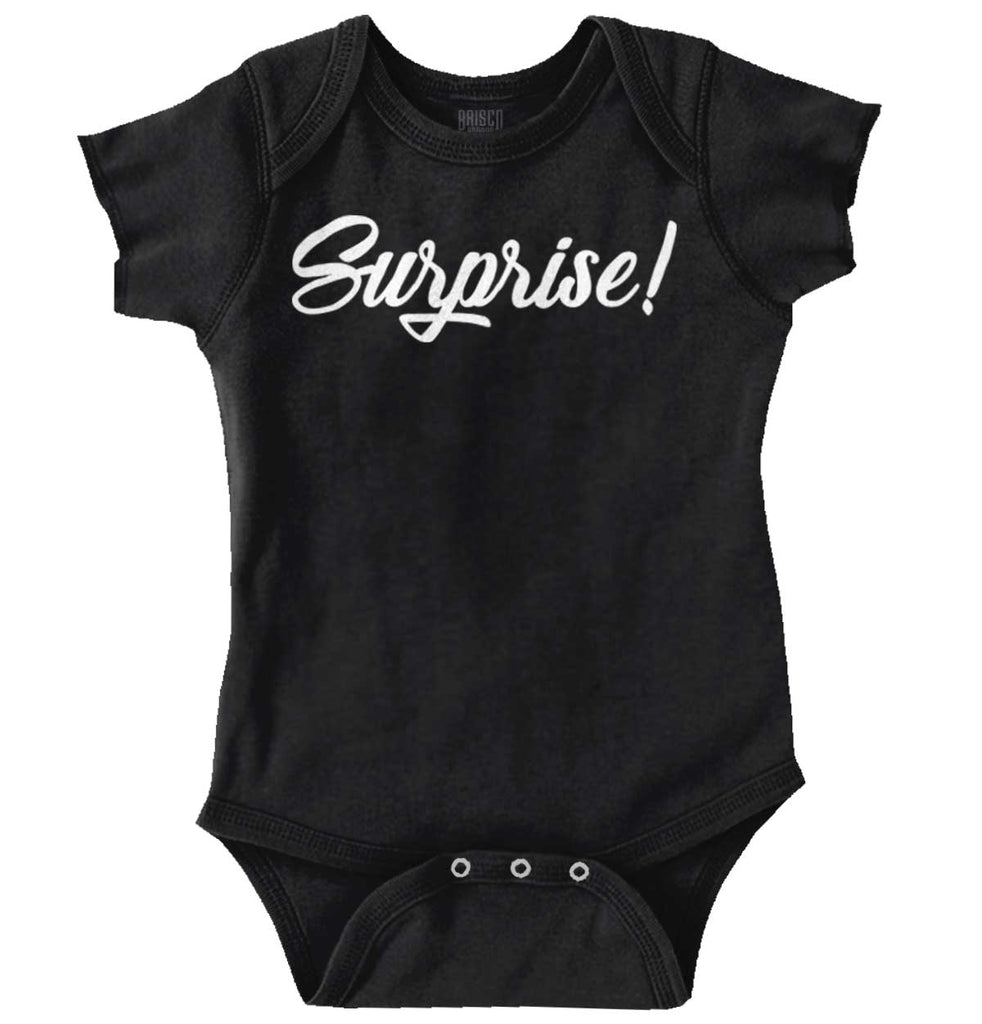 Surprise! Romper Bodysuit-Direct To Garment Print-Brisco Baby