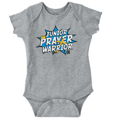 Prayer Warrior Romper Bodysuit-Direct To Garment Print-Brisco Baby