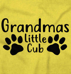 Granmda's Little Cub Romper Bodysuit-Direct To Garment Print-Brisco Baby