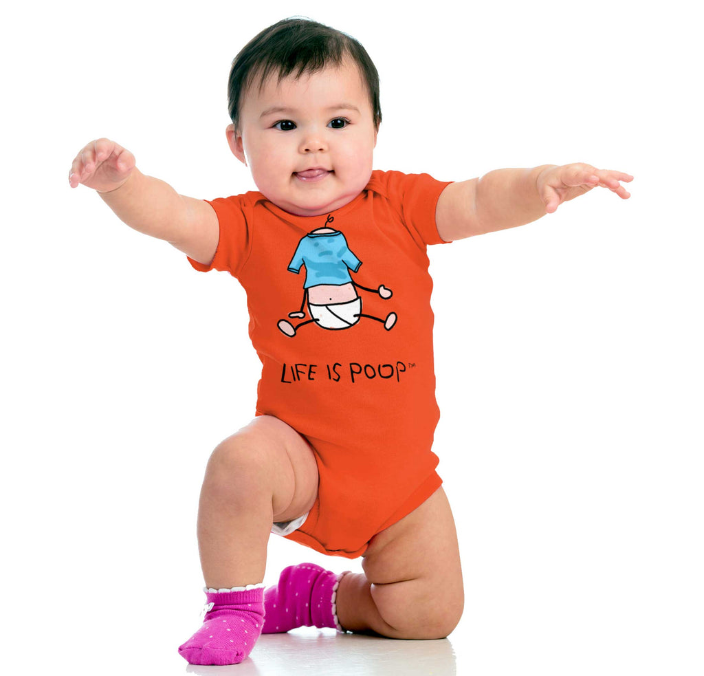Small Shirt Romper Bodysuit-Direct To Garment Print-Brisco Baby