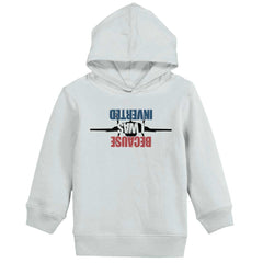 I'm Inverted Toddler Pullover Hoodie-Direct To Garment Print-Brisco Baby