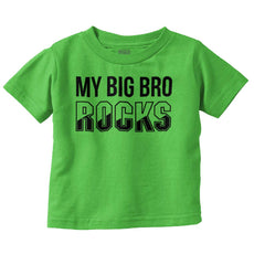 My Big Bro Rocks Infant Toddler T Shirt-Direct To Garment Print-Brisco Baby