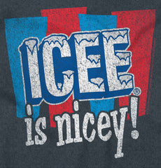 Icee Is Nicey Toddler Football Jersey Tee-Direct To Garment Print-Brisco Baby