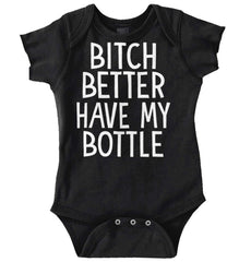 My Bottle Romper Bodysuit-Direct To Garment Print-Brisco Baby