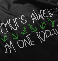 Anchors Aweigh Romper Bodysuit-Direct To Garment Print-Brisco Baby