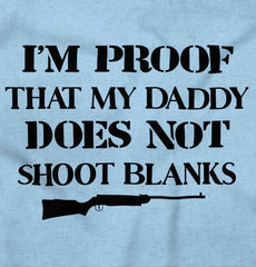 Shoot Blanks Romper Bodysuit-Direct To Garment Print-Brisco Baby