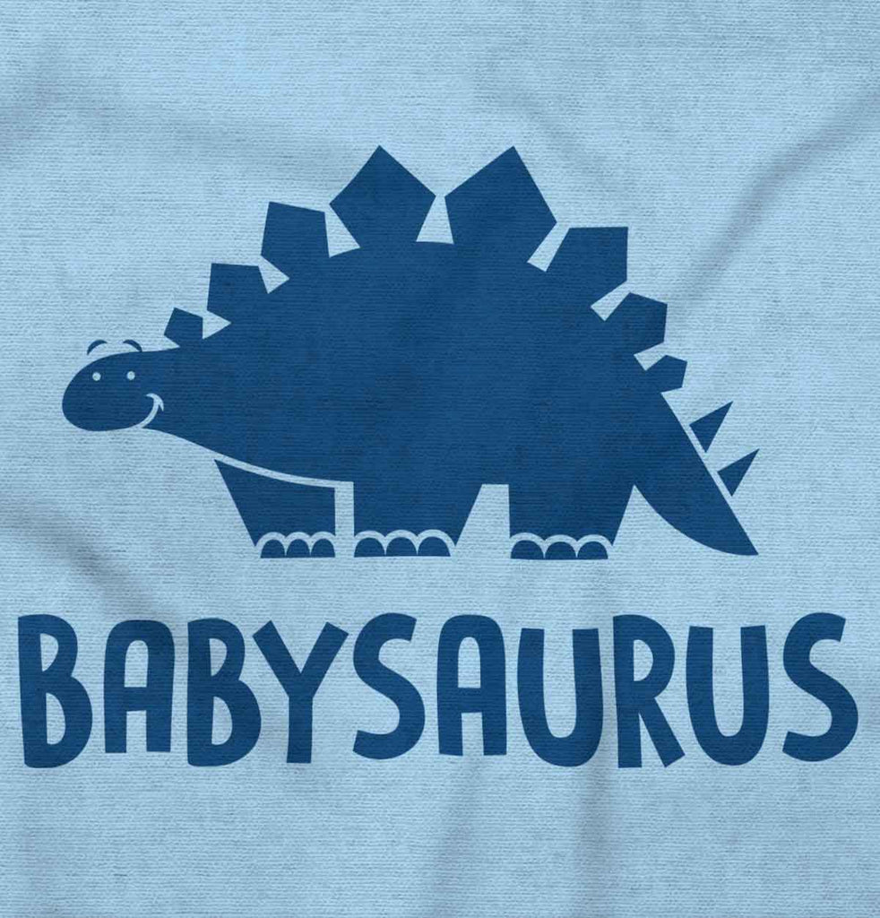 Babysaurus Infant Baby Bib-Direct To Garment Print-Brisco Baby