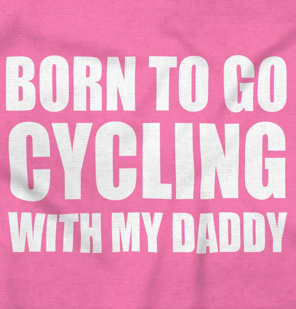 Cycling With Daddy Baby Polka Dot Skirt Dress-Direct To Garment Print-Brisco Baby