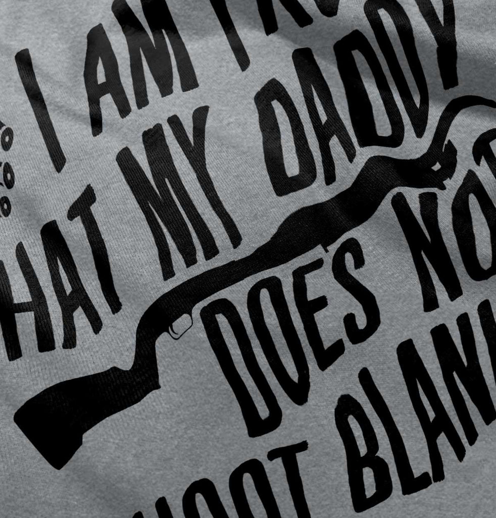 Proof Daddy Shoots Romper Bodysuit-Direct To Garment Print-Brisco Baby