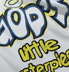 God's Masterpiece Infant Toddler T Shirt-Direct To Garment Print-Brisco Baby