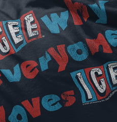 Everyone Loves Icee Toddler Ruffled Trim T-Shirt-Direct To Garment Print-Brisco Baby