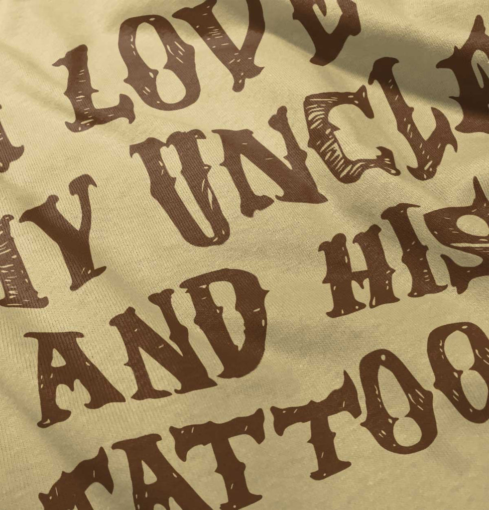 Uncle's Tattoos Romper Bodysuit-Direct To Garment Print-Brisco Baby