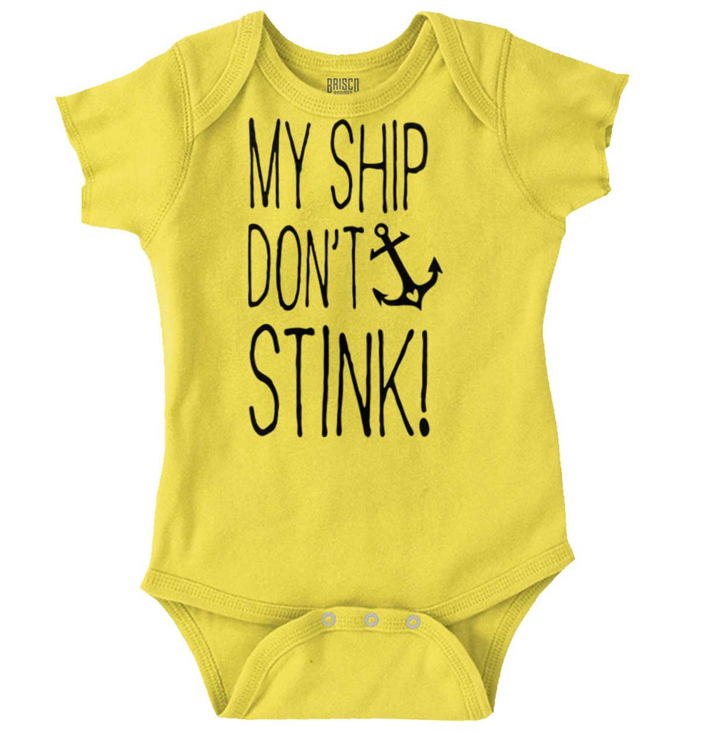 My Ship Romper Bodysuit-Direct To Garment Print-Brisco Baby
