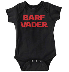 Barf Vader Romper Bodysuit-Direct To Garment Print-Brisco Baby